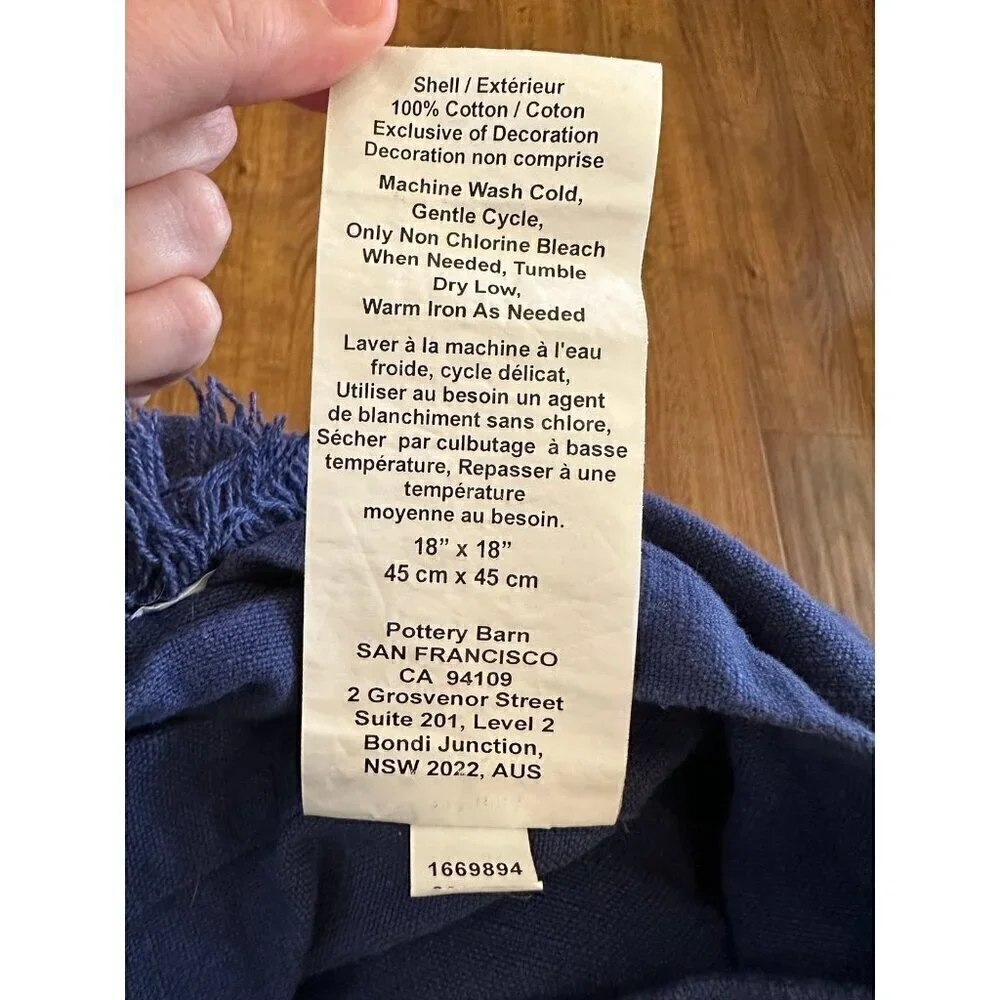 Pottery Barn set of 2 pillow covers